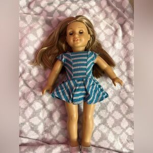 McKenna American Girl Blue and Pink Doll with Accessories